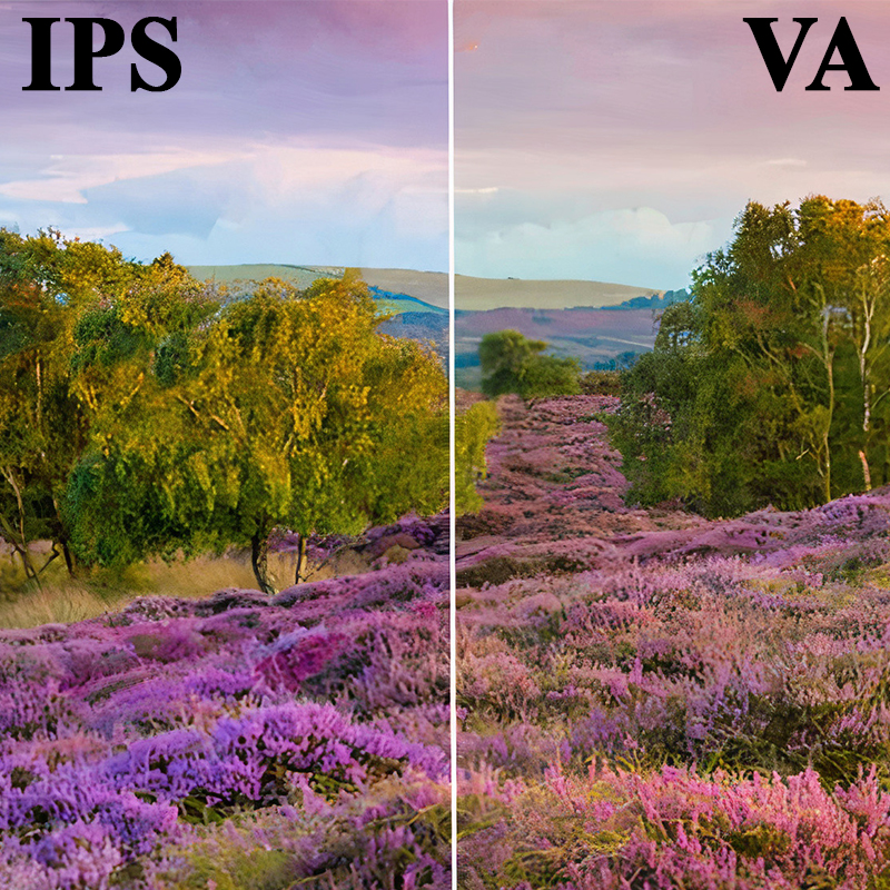 مقایسه پنل های تصویری IPS و VA در تلویزیون هوشمند